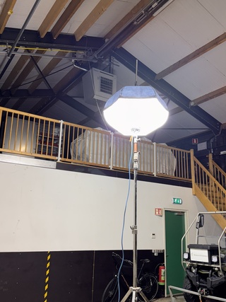 Lichtballon met statief
